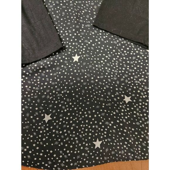 Torrid Black and White Stars sheer top size 3X - Picture 2 of 5